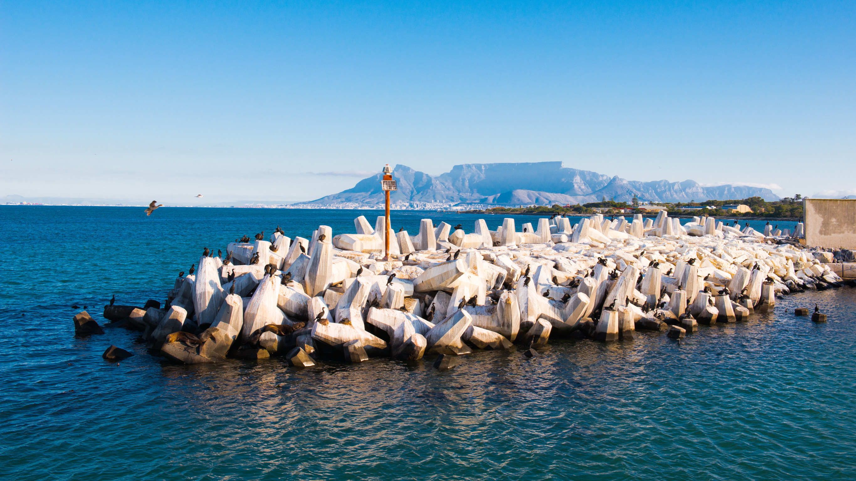 Robben Island in Table Bay,Cape Town, South Africa