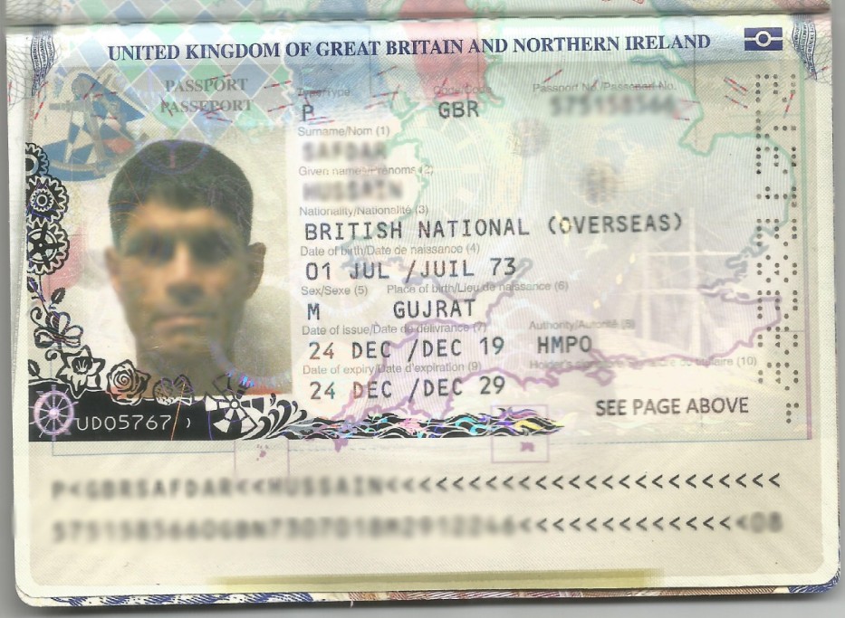 Passport Sample for South Africa eVisa Passport Sample for South Africa eVisa