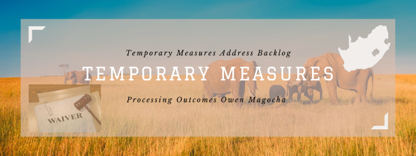 temporary measures