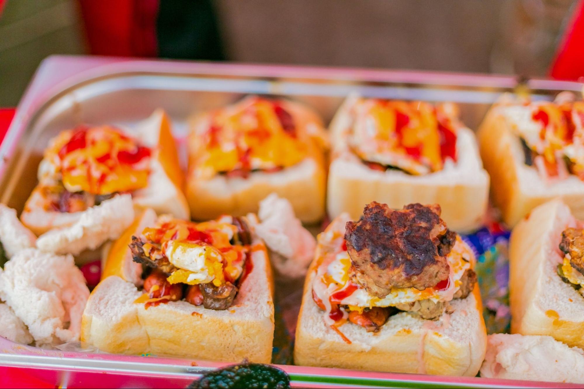 Traditional African bread based street food called Bunny Chow Traditional African bread based street food called Bunny Chow